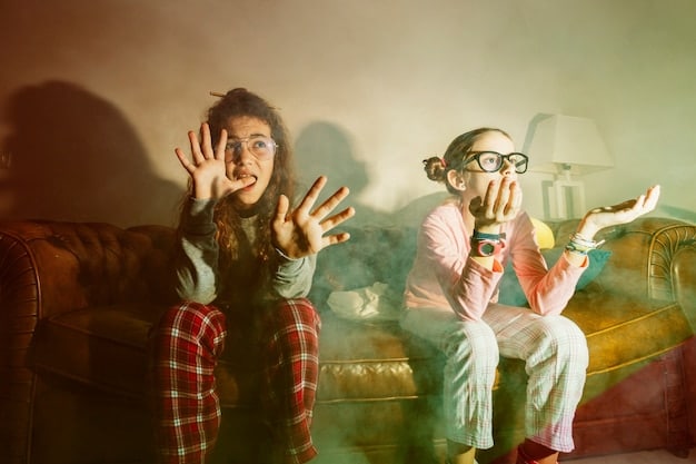A still from an underrated comedy streaming show, depicting a humorous scene with two main characters in an absurd situation, showcasing the show's comedic style.