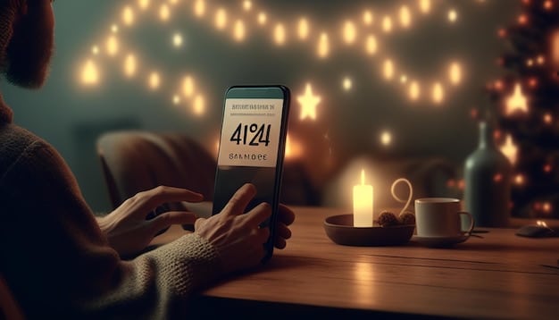 A user setting a reminder on their smartphone to cancel a streaming service free trial before it ends. The focus is on the phone screen, with a calendar app open and a reminder alert clearly visible.