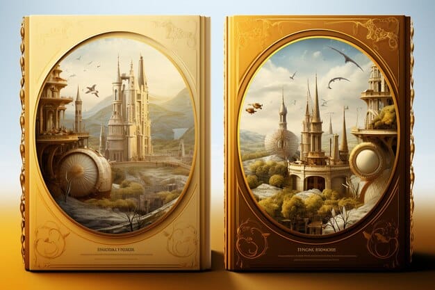 A collage featuring book covers of the Harry Potter series alongside corresponding scenes from the movie adaptations, showcasing the evolution of the characters and the consistency in visual style.