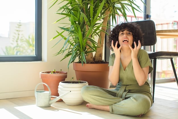 Susie Greene screaming at Larry David, with Jeff Greene standing nervously in the background. The scene is set in Susie's impeccably decorated home.