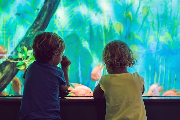 A vibrant scene from a new kids' TV show premiering in 2025. The scene shows a group of diverse animated children exploring a magical forest filled with fantastical creatures and glowing plants. The overall style is colorful and whimsical, indicative of a fantasy adventure series.