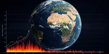 Global temperature records 2024-2025, Earth warming, climate data trends