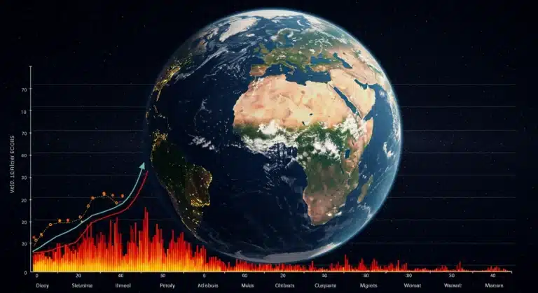Global temperature records 2024-2025, Earth warming, climate data trends