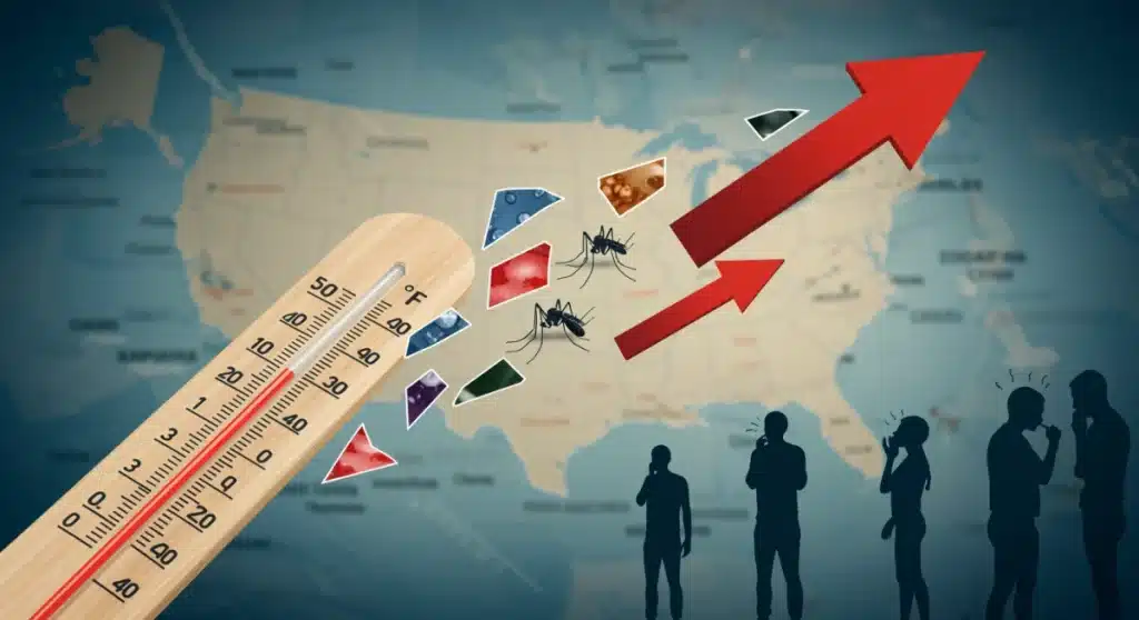 Health Alert: 1°F Global Rise Impacts US Public Health Now