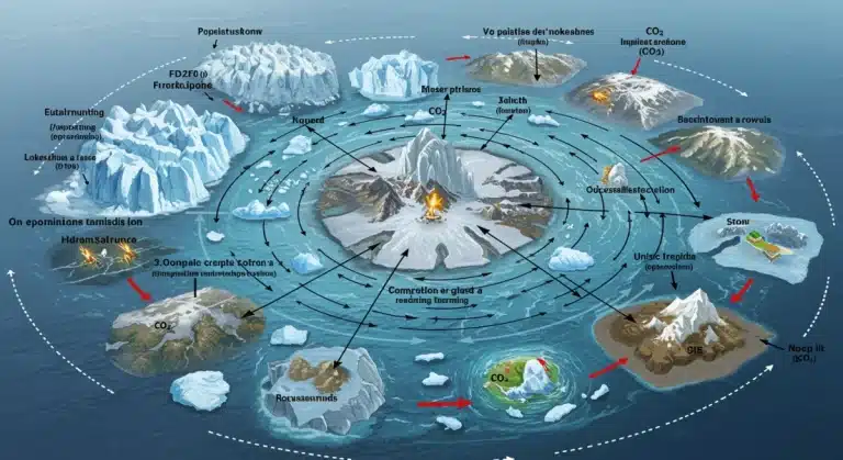 Complex environmental feedback loops accelerating global warming by 10 percent