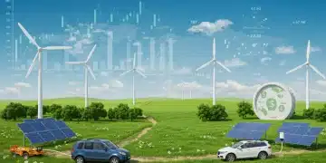 Illustration of Inflation Reduction Act's green energy impact