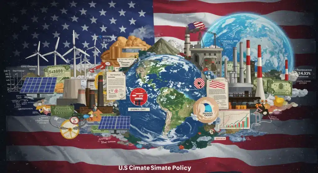 US Climate Policy 2025: Navigating New Regulations & Economic Impact