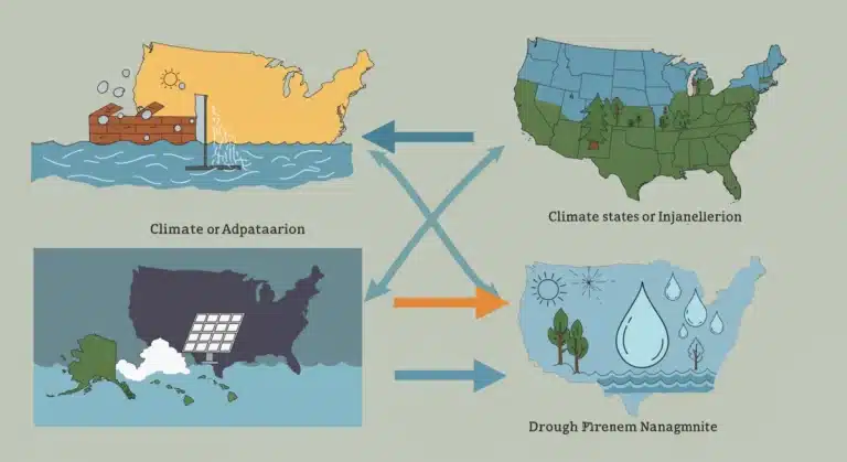 Comparative analysis of four US state climate adaptation programs' success rates