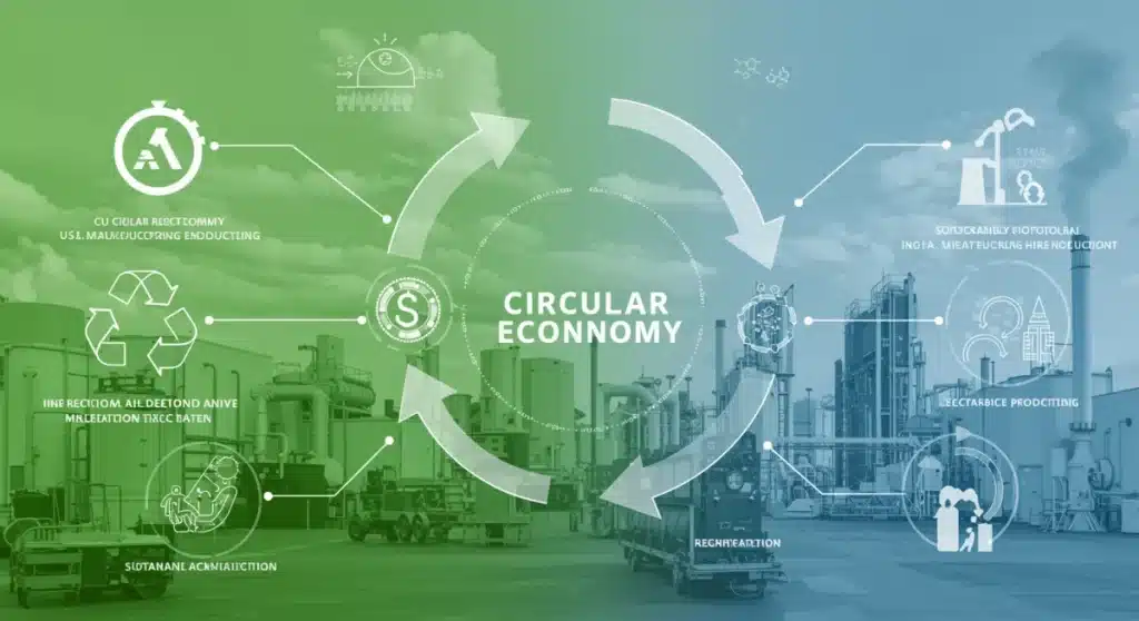 Circular Economy U.S.: Reducing Manufacturing Waste by 20% by 2026