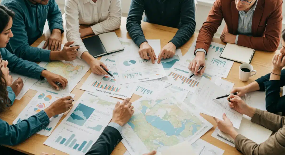 Collaborative team planning for climate resilience grant proposals