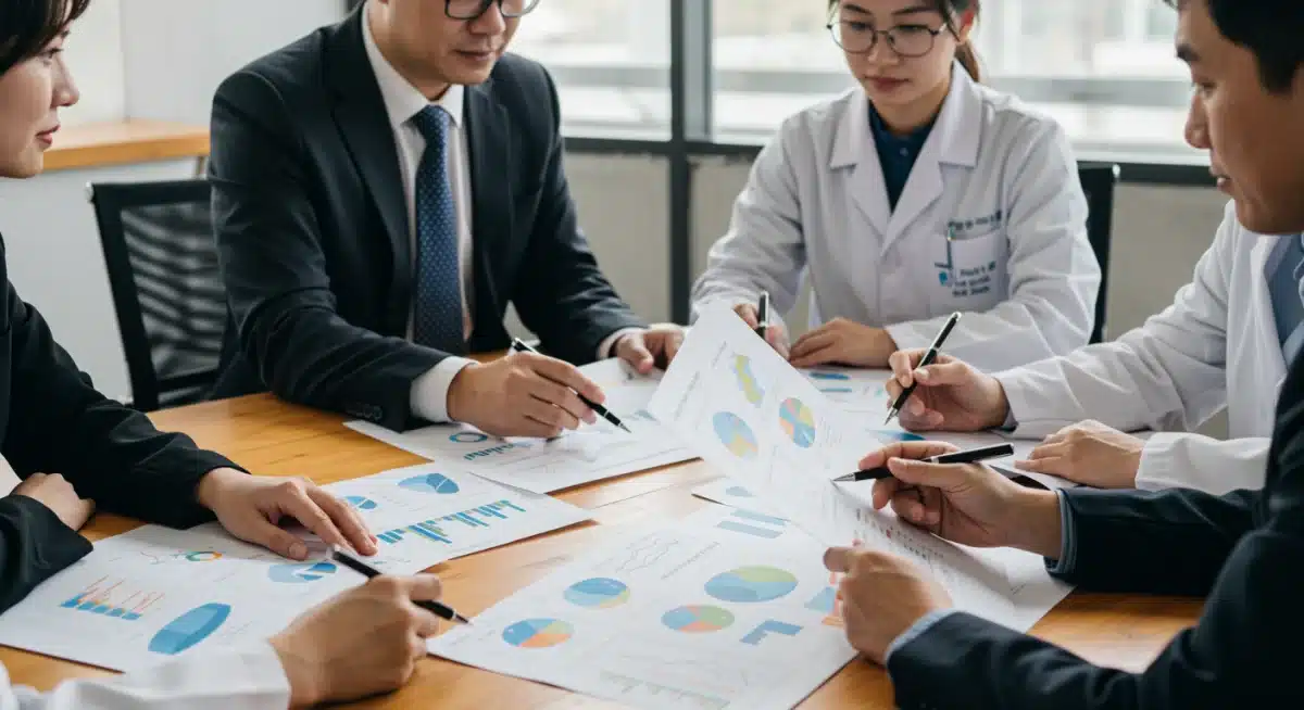 Policymakers and scientists discussing climate data and new global warming policies for 2026.