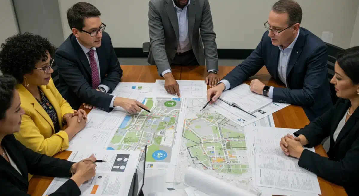 Municipal leaders planning EV charging station deployment with federal funding.